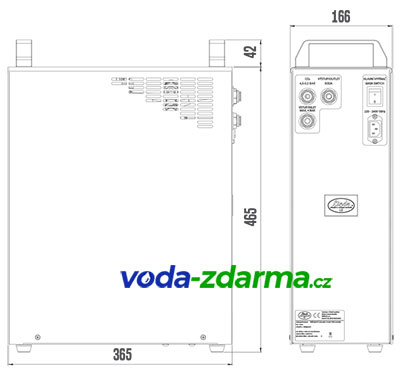 Lindr Výrobník perlivé vody - externí 200l new